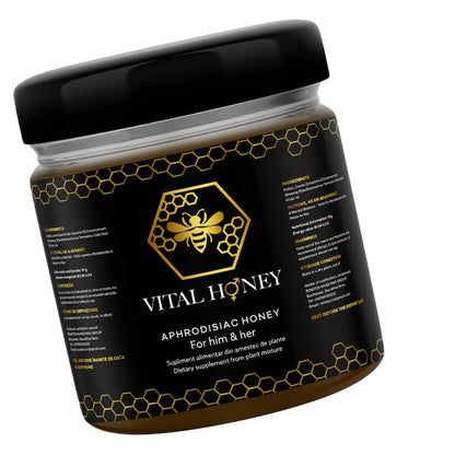 Miere Afrodisiac Pentru Potenta – Vital Honey 240 Gr